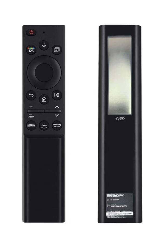 Original BN59-01357A Voice Remote Control – Solar & USB-C Rechargeable for Samsung Smart TVs