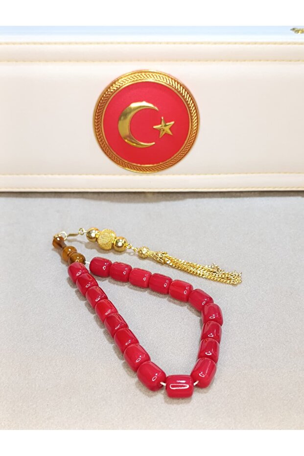Sikma Amber Tesbi̇rhanh Handcrafted by Master Artisan, One Size Fits All