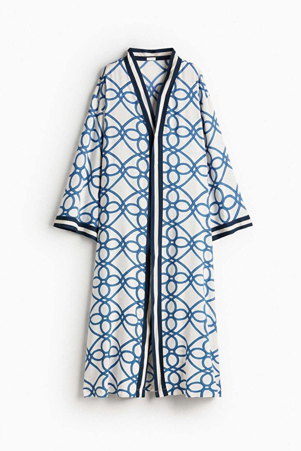 Printed beach kaftan