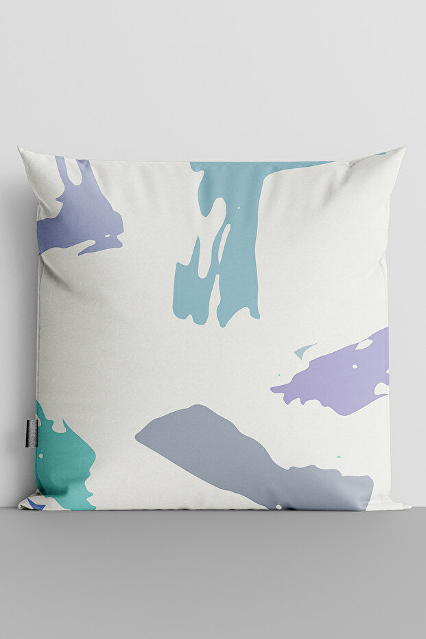 Colorful Shapes Double Sided Digital Printed Pillow Throw Pillow Cover-863
