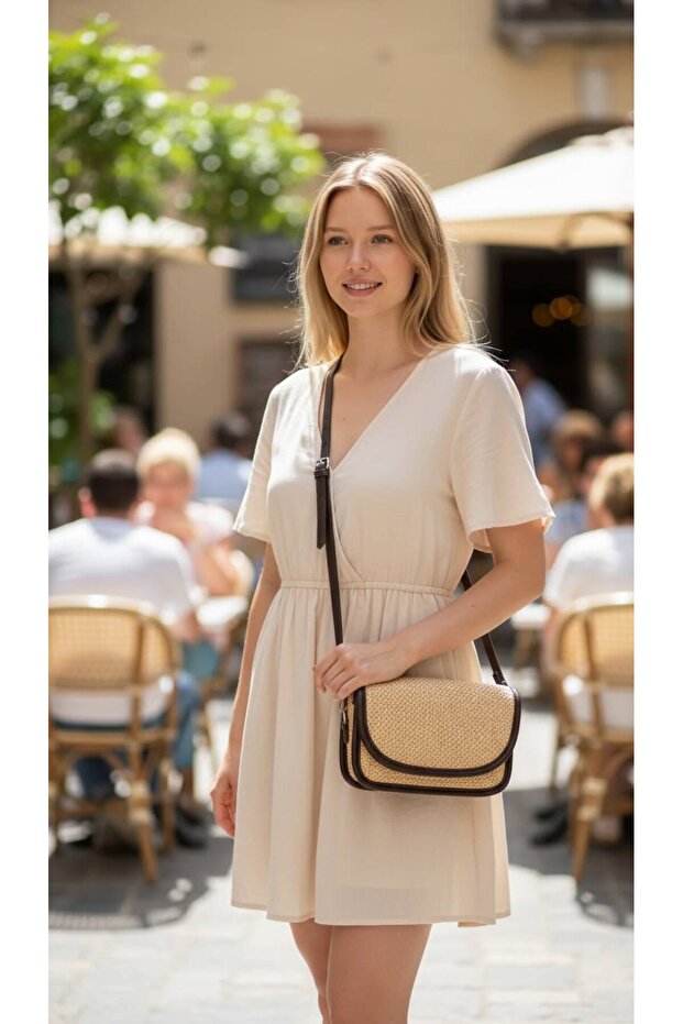 Women's Mini Box Model Shoulder Bag