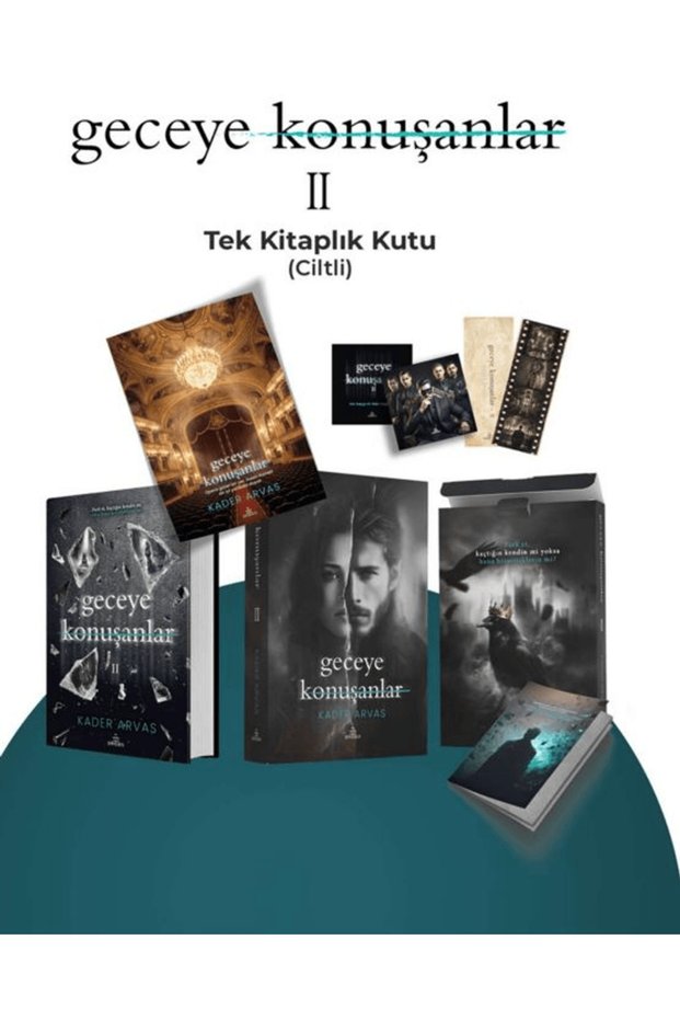 Geceye Konuşanlar 2 - Single Bookshelf Box / Kader Arvas / / 9786255701732