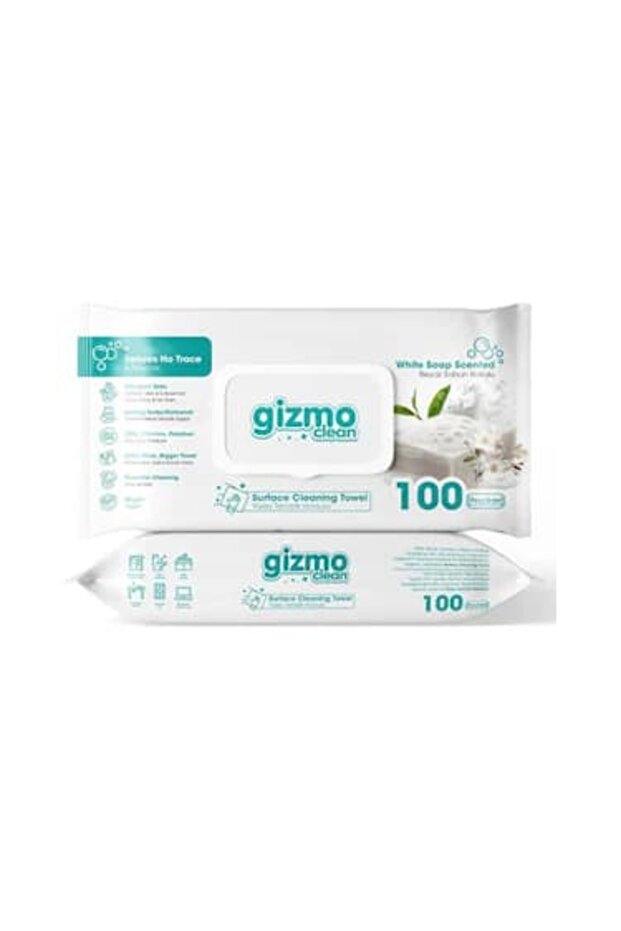 Surface Cleaning Towel White Soap -100 Pieces