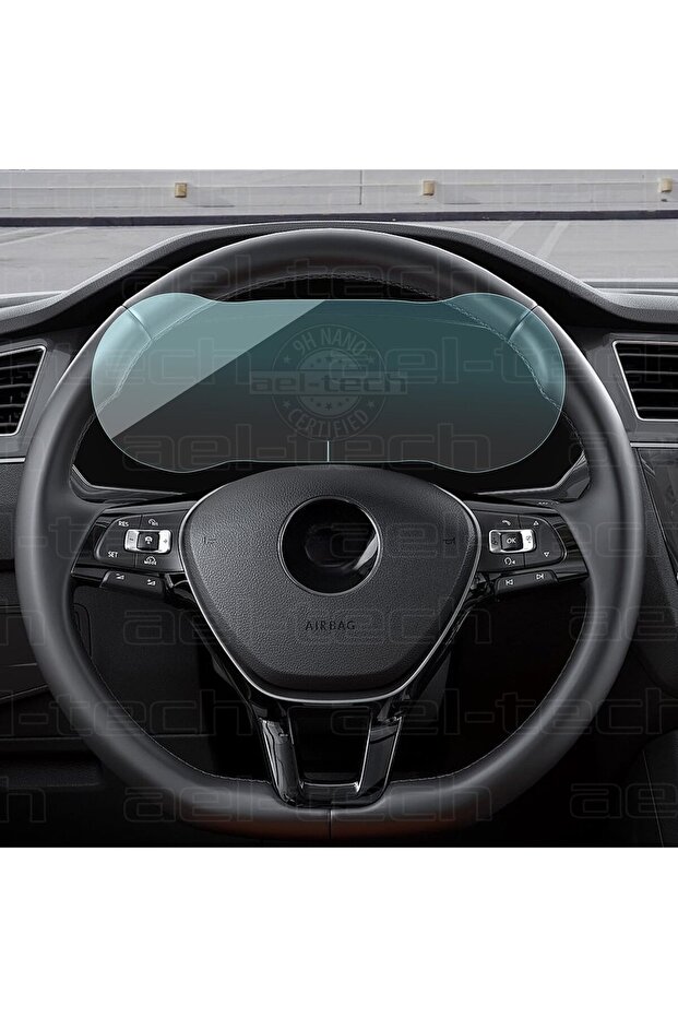Volkswagen Tiguan 2016 2018 Digital Instrument Compatible 9H Nano Screen Protector