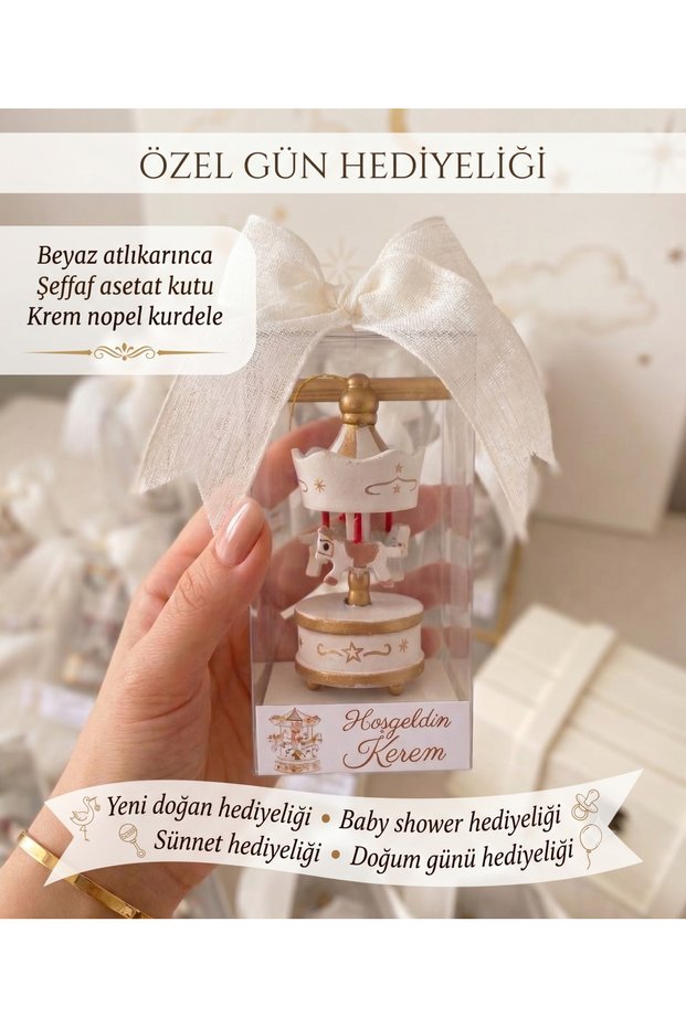 Nesstylee Gift Carousel 10 Pcs Birth Gift, Mawlid Gift, Birthday Gift 10 Pcs