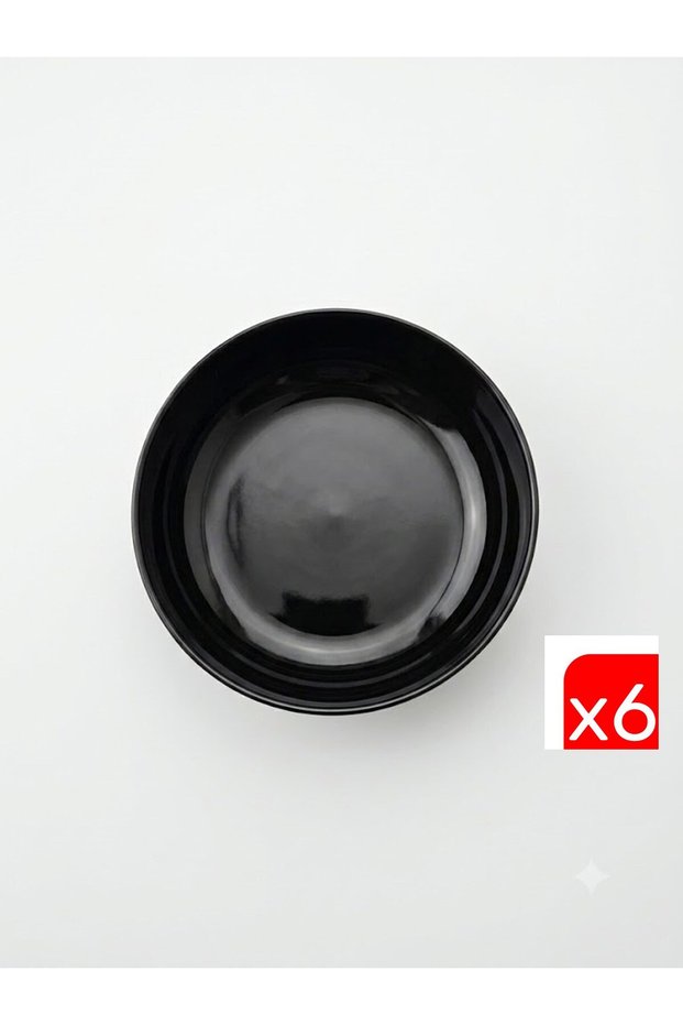 Moderna Soup Bowl Black 15cm Mod15Ks740104 Set of 6