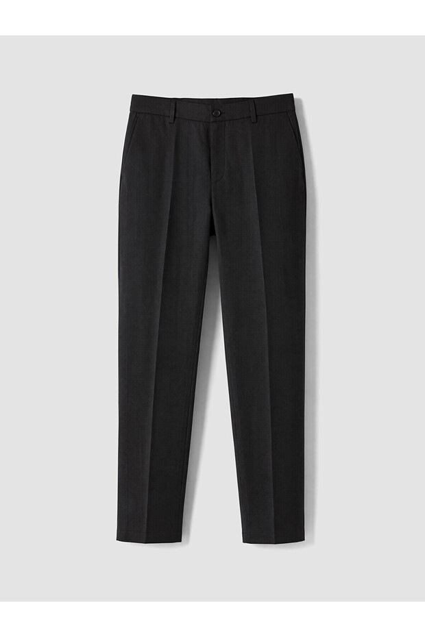 Vizyon New Season Regular Fit 100% Linen Men's Trousers