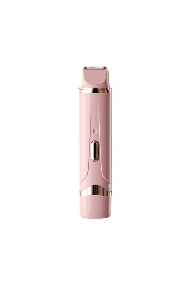 pink HOMEFISH 2in1 Electric Razor for Women Painless Hair Removal Rechargeable Body Mustache Epilato
