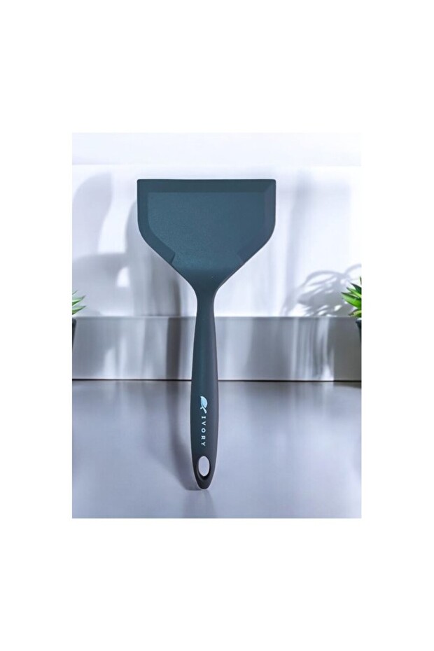 Durable Wide-Mouth Spatula for Beverages and Food Preparation 26 cm