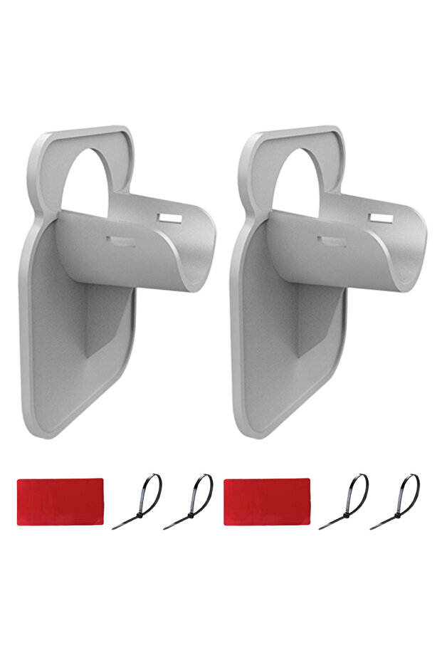 2PCS Gray 2PCS Swimming Pool Pipe Fixing Holder For Intex Above Ground Pool 30-38mm Hose Outlet Moun