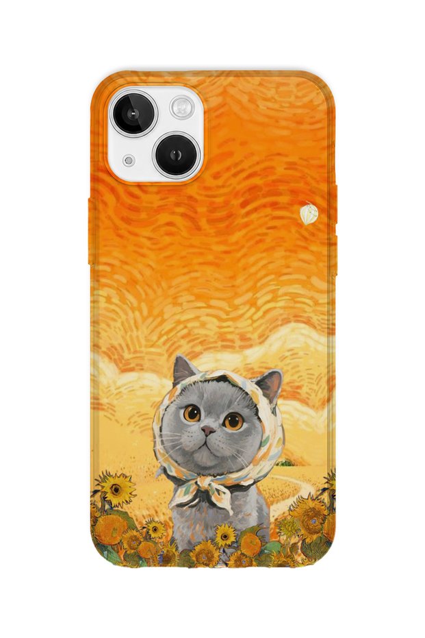 iPhone 13 Compatible Printed Transparent Phone Case |   Collection: Kawaii Cat