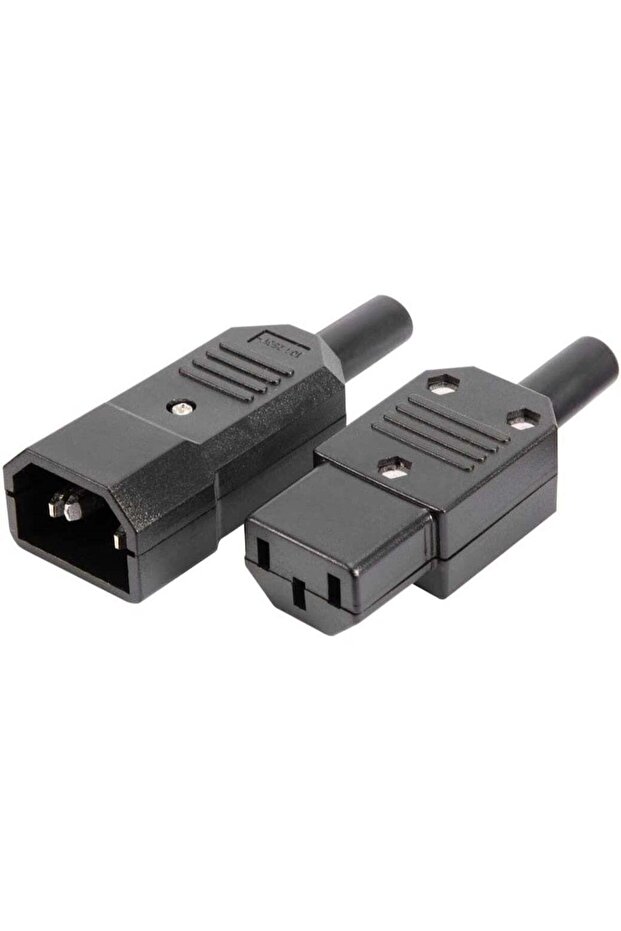 C13-C14 Male Female Adapter Power Socket