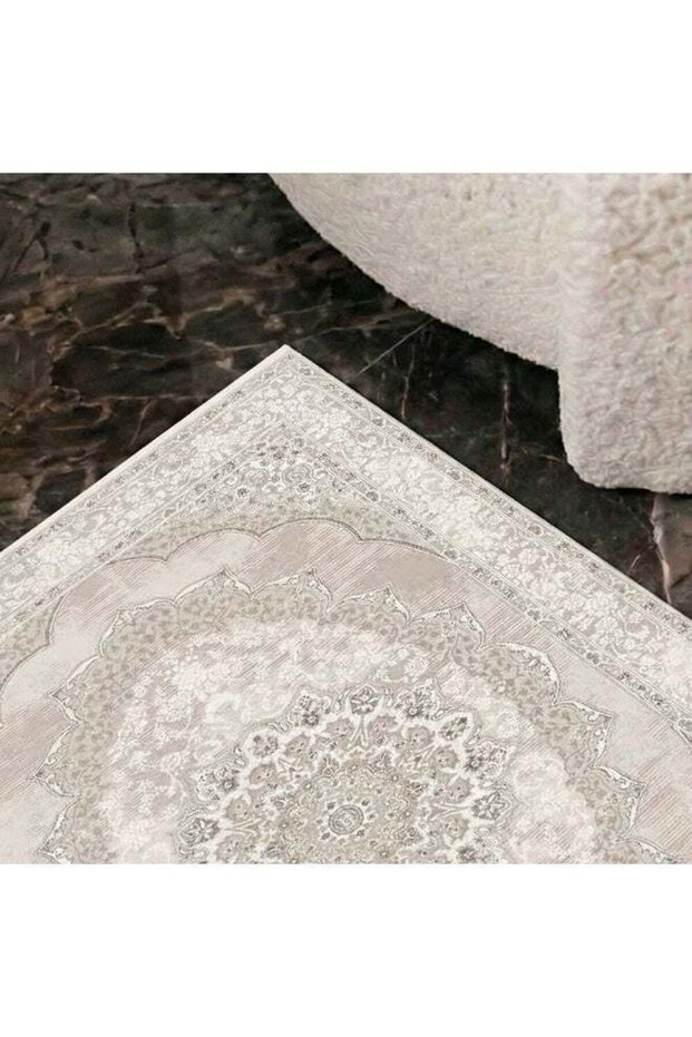 Galeria Lux Classic Rug Beige White 160x230cm Living Room Carpet Traditional