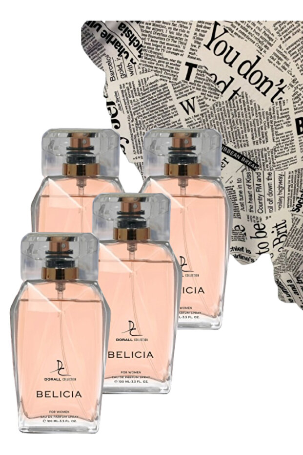 4 قطع عطر بيليسيا 100 مل