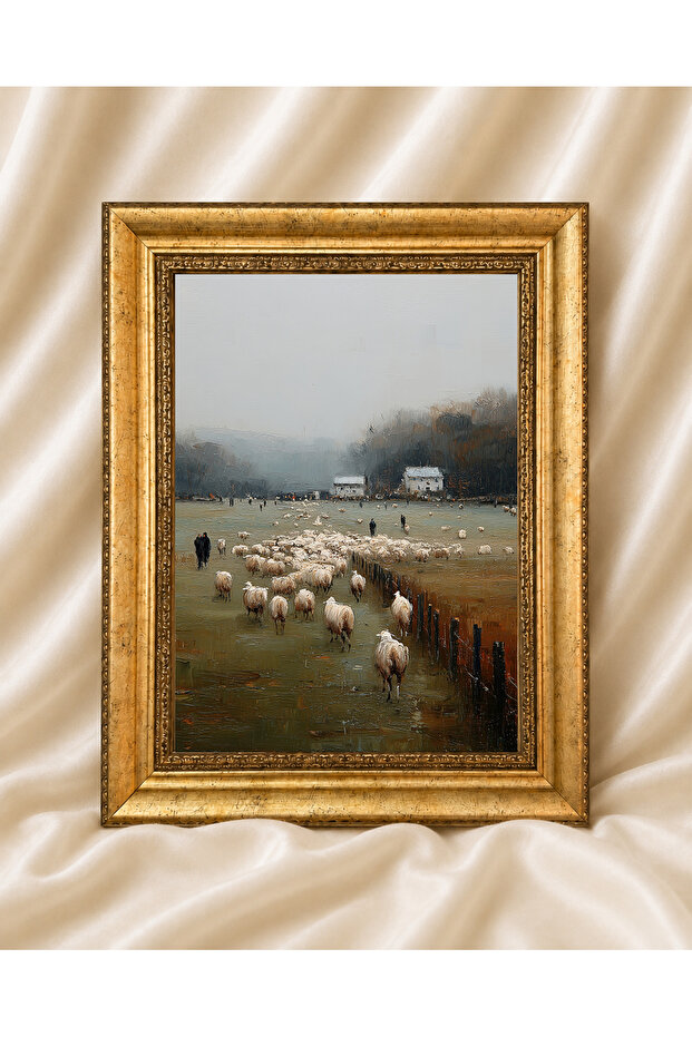Vintage Framed Painting, Classic Antique Framed Painting Models
