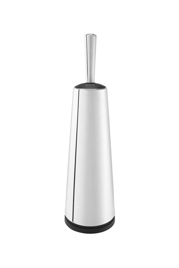 Toilet Brush with Holder - Classic Brilliant Steel