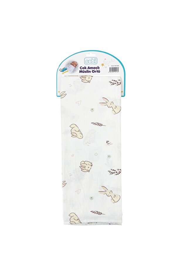 Multi-Purpose Muslin Blanket 100X120 cm