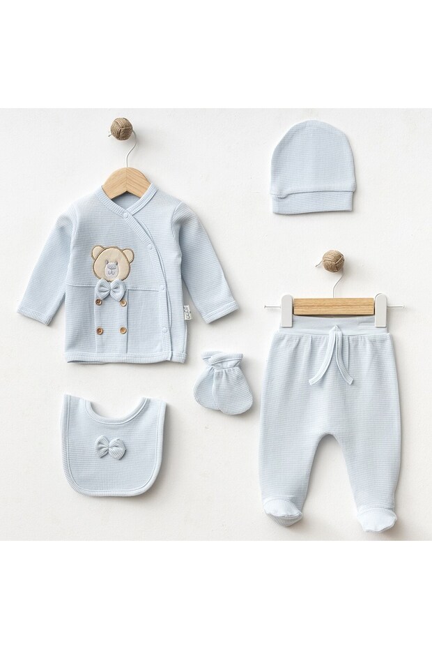 5-Piece Hospital Discharge Set with Bear Bow 2033