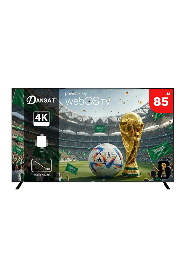 85-inch Smart QLED WebOS System UHD 4K - Wi-Fi - DTD85UWS