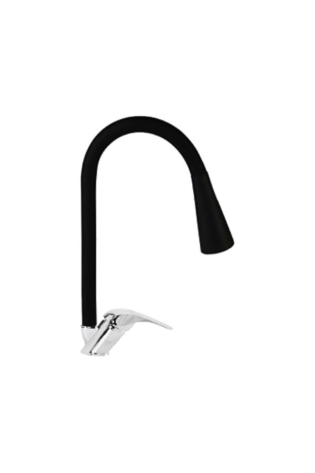 Luna Spiral Double-Outlet Swan Kitchen Sink Faucet Liberella