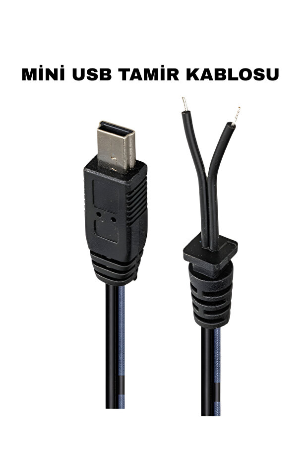 Mini USB Cable USB Repair Cable One End Blank Mini USB Cable