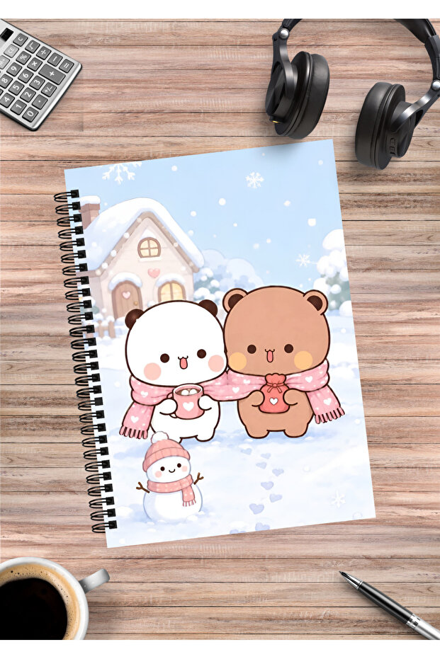 Bubu Dudu Anime Spiral Notebook A5 (50 Sheets)