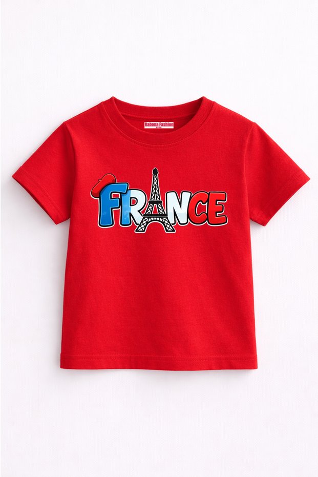 France Paris Kids T-Shirt
