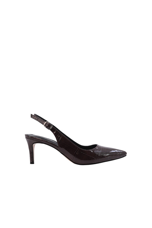 Women's Stiletto Shoes with Buckle