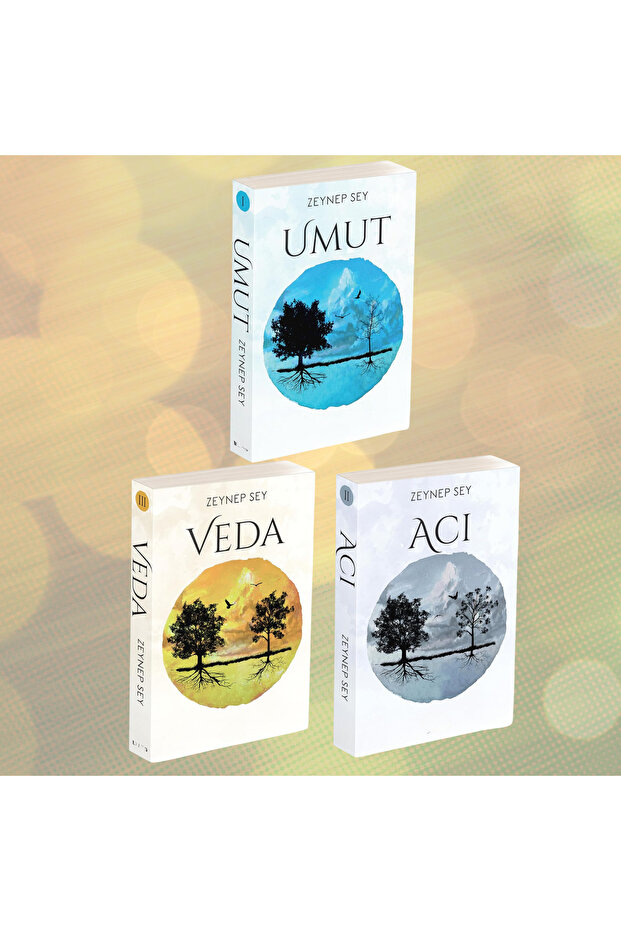 3 Kitap / Umut- Acı - Veda / Zeynep Sey Seti