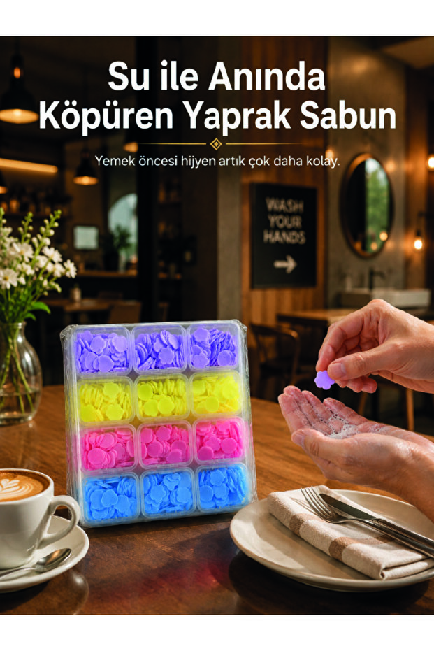 24 Portable Leaf Soap Boxes