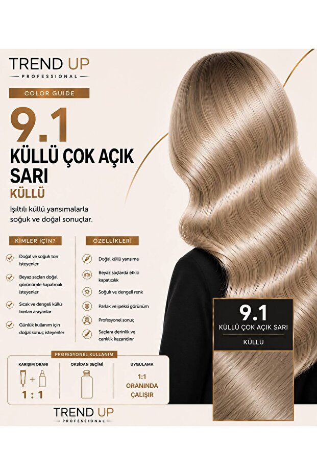 Küllü Saç Boyası - 9.1