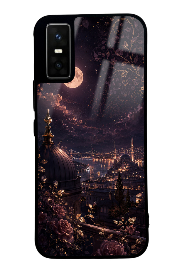 Infinix Gt 30 Pro Rosewood Bosphorus Night Design Glossy Phone Case