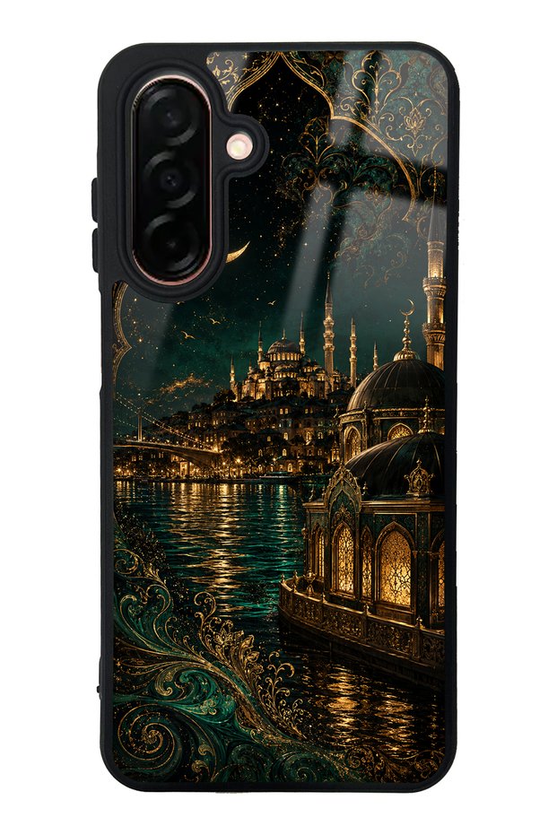 Samsung A26 Emerald Bosphorus Palace Design Glossy Phone Case