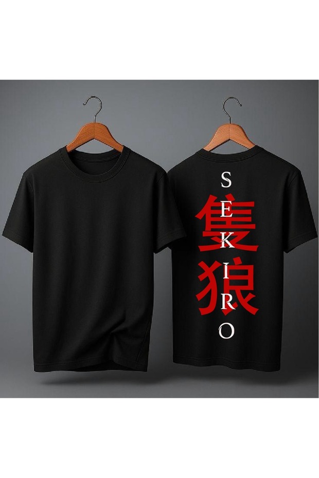 Attention-Getting Sekiro Printed Oversized T-Shirt with Japanese Design
