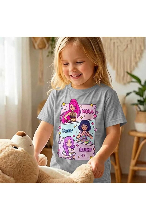 Huntrıx Printed Children's Cotton T-Shirt