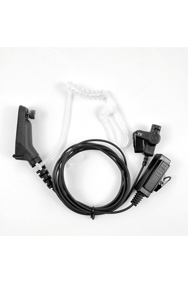 BAOFENG Covert Acoustic Air Tube Earpiece Headset PTT Mic for APX2000 APX7000 APX6000 APX7500 DP...