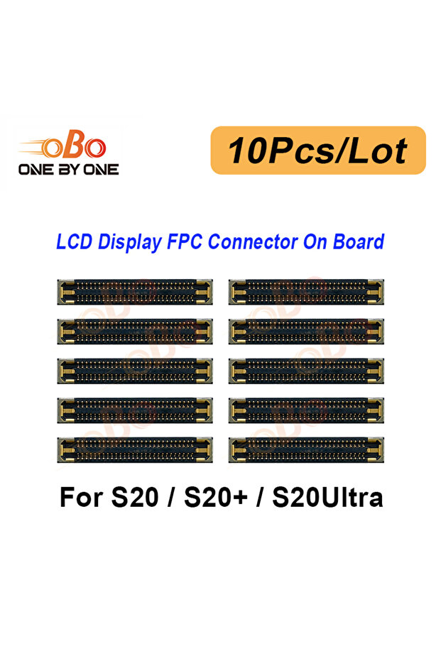 موصل شاشة LCD (FPC) للوحة الأم الرئيسية لهواتف S20 و S20 بلس و S20 الترا و S21 FE و S22 - 10 قطع
