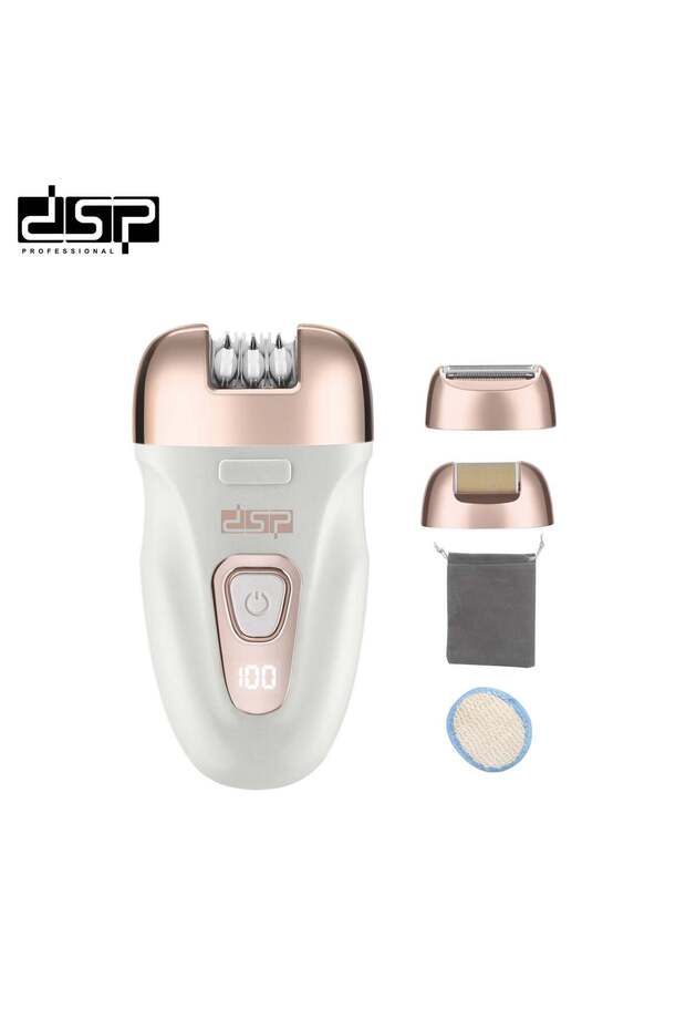 3-in-1 Hair Removal and Skin Care Machine 70455 – LCD Screen and Lithium Battery