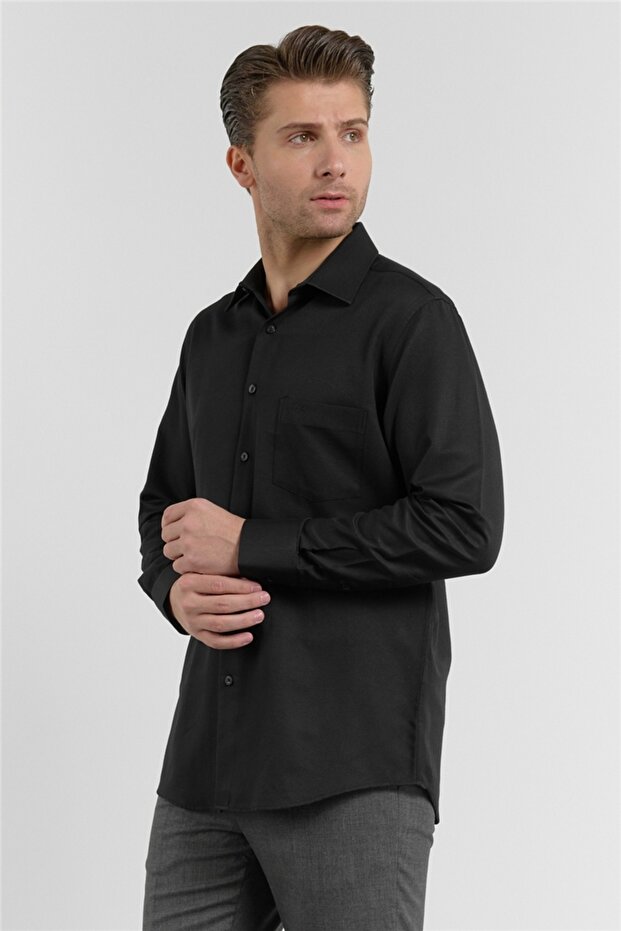 Men's Shirt 1004255206 Black