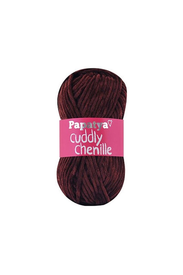 Papatya Cuddly Chenille Velvet 9065 Brown