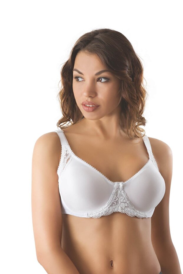 حمالة صدر من الدانتيل من WHITE MI Emay 164 C
