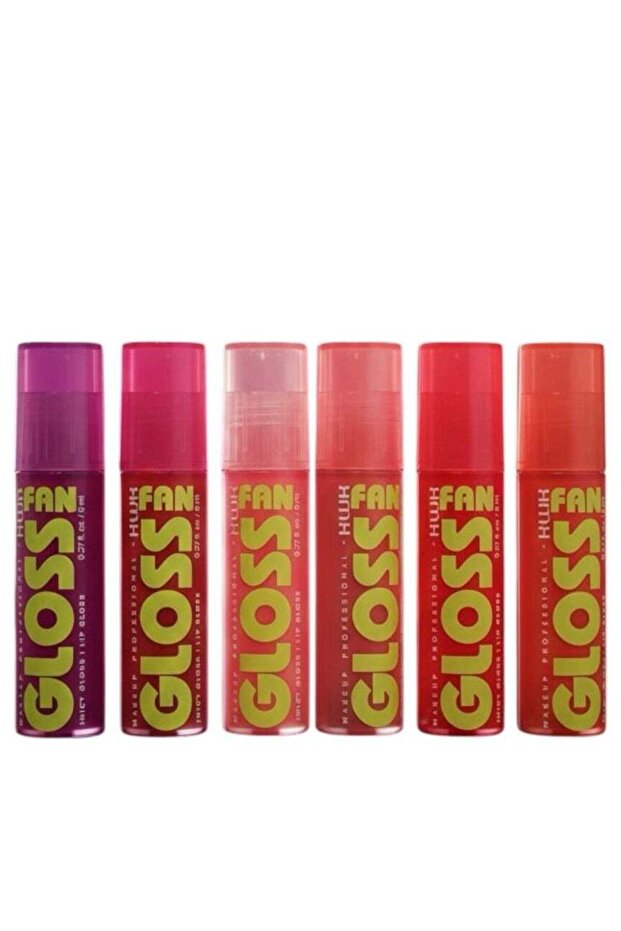 Lip Gloss 6 Pieces