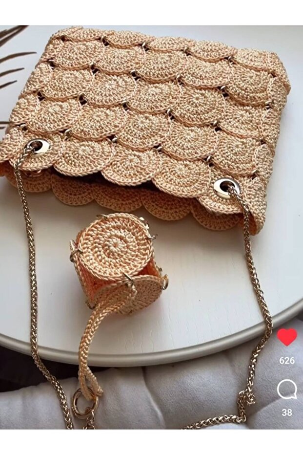 Handmade Knitted Bag | Casual and Stylish Women's Bag Models