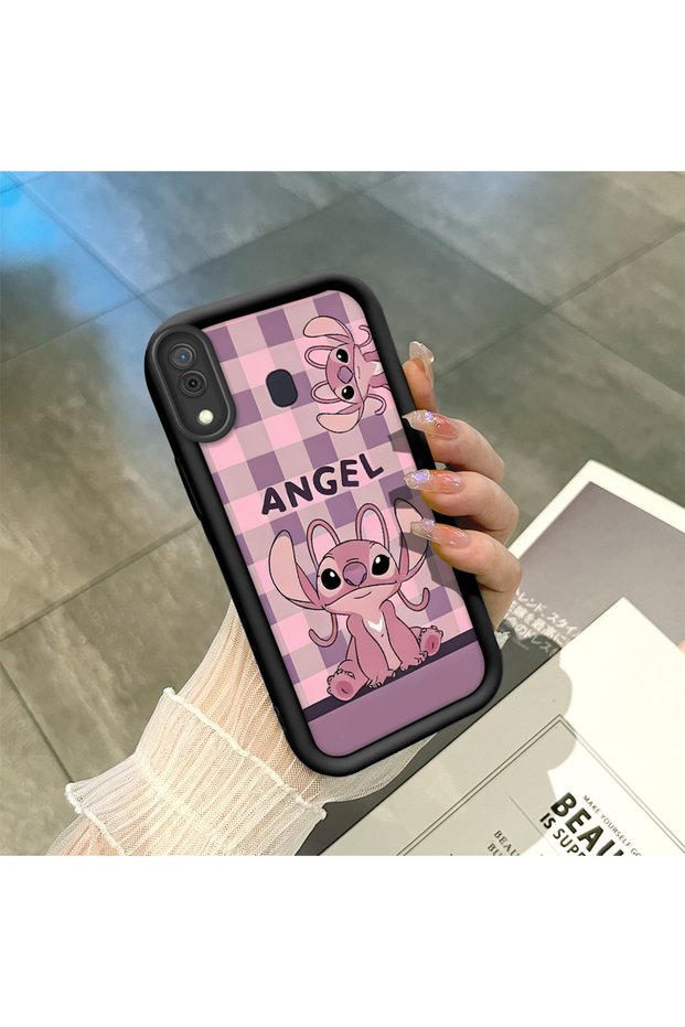 Samsung Galaxy A20/A30 Compatible Black Silicone Case Shockproof with Camera Protection