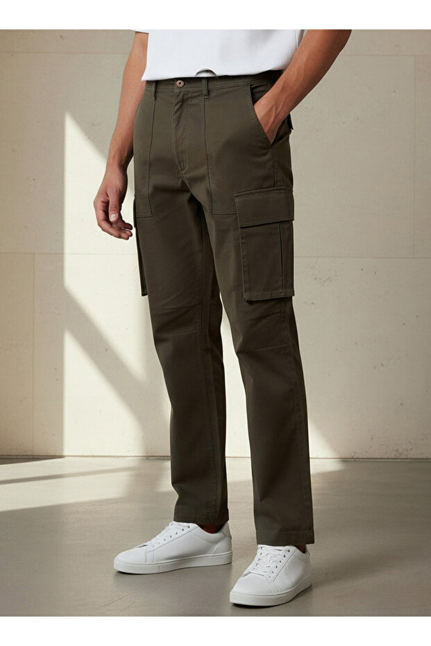TWILL CARGO TROUSER