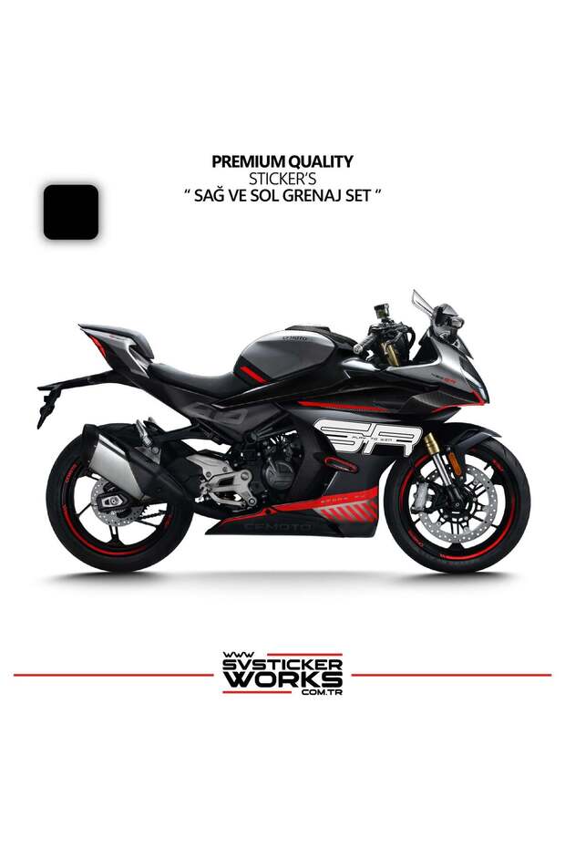 ملصق CFMOTO 450SR Grenaj للجانب الأيمن والأيسر، طقم ملصقات عالي الجودة
