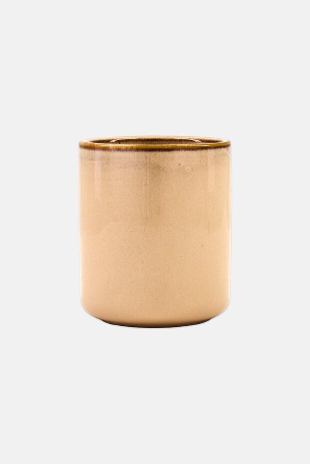 Glass Stoneware Ceramic 300ml, Brown