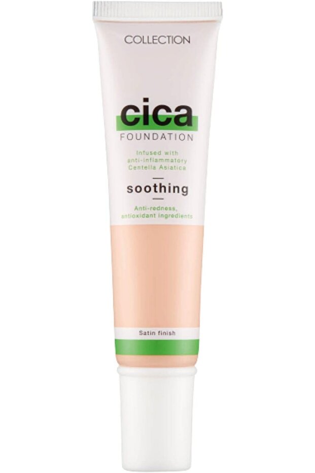 Hydrating Medium Coverage Cica Foundation Infused with Anti-Redness - Fair 30ml