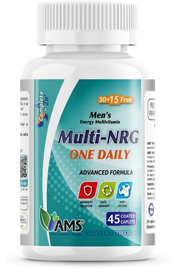 Multivitamin Multi-Nrg One A Day for Men - 45 Tablets
