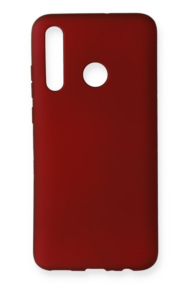 Compatible Case for Huawei Honor 20 Lite Yumausk Colorful Flexible Premium Rubber Silicone - Claret Red